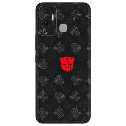 INFINIX Phone Skins (All Models) - Transformers Devastation - 3D Embossed Finish (L-301) Infinix Hot 12 Play