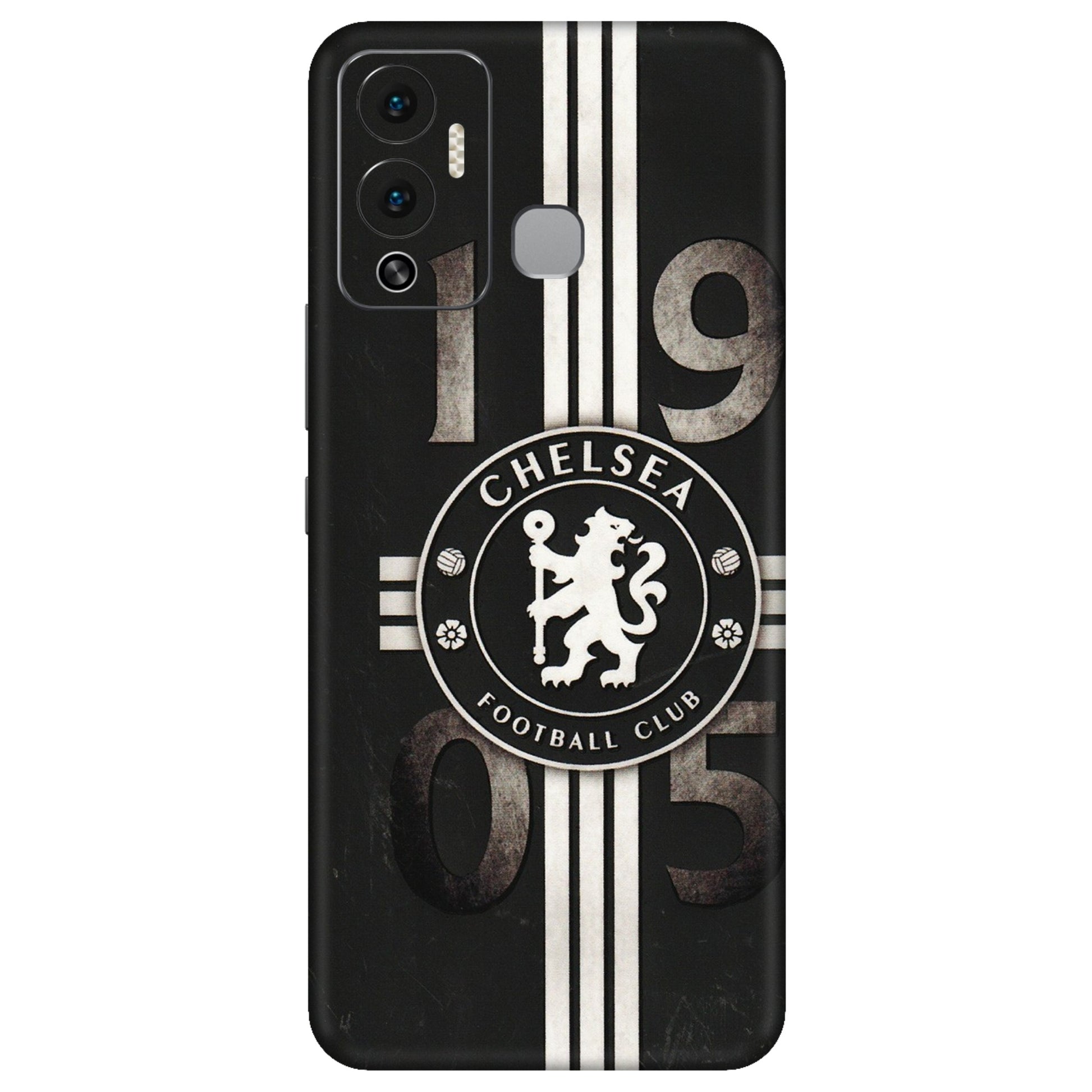 INFINIX Phone Skins (All Models) - Chelsea Fan Club - 3D Embossed Finish (L-36) Infinix Hot 12 Play