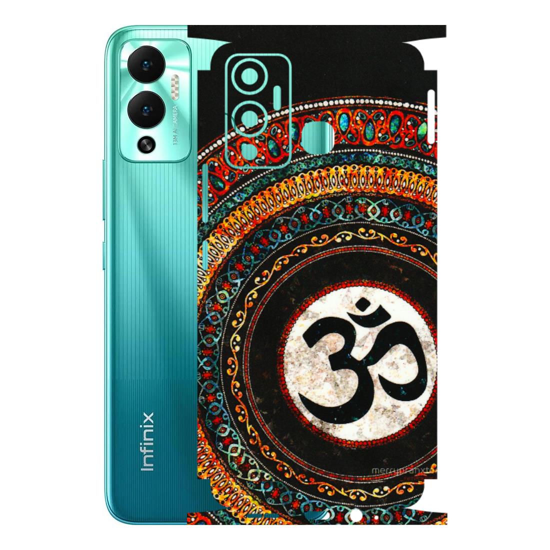 INFINIX Phone Skins (All Models) - Aum Chant Abstract - 3D Embossed Finish (L-42) Infinix Hot 12 Play