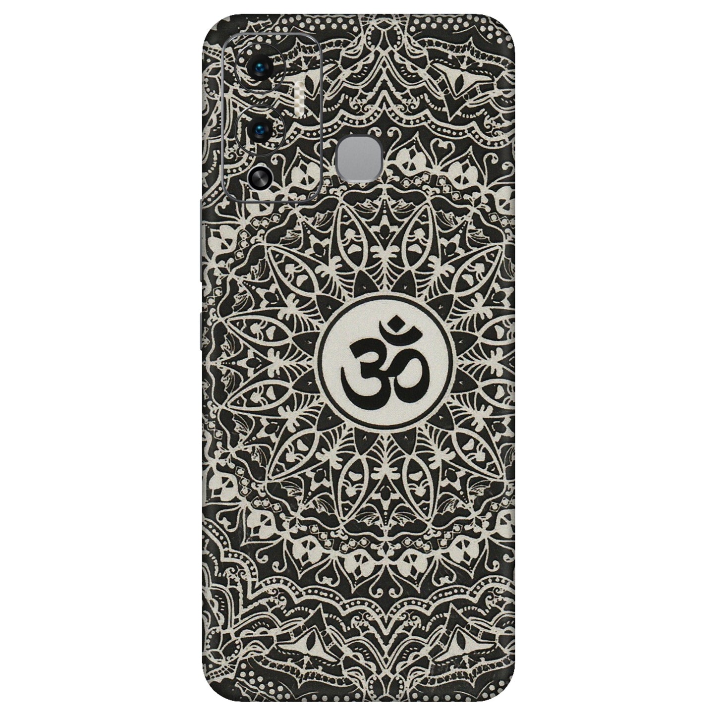 INFINIX Phone Skins (All Models) - Aum Elegant Mandala - 3D Embossed Finish (L-62) Infinix Hot 12 Play