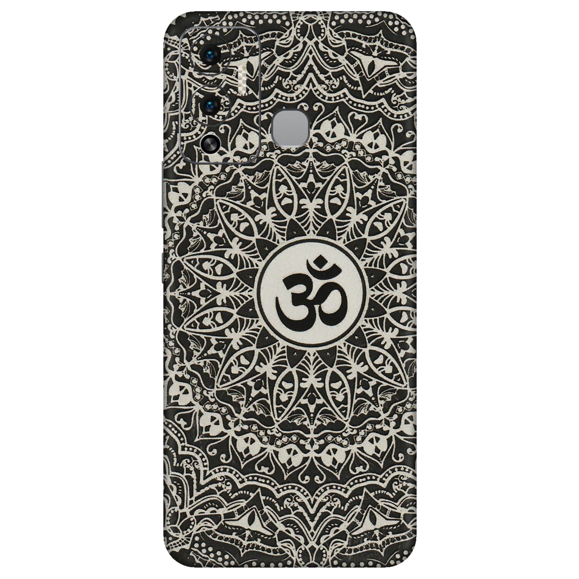 INFINIX Phone Skins (All Models) - Aum Elegant Mandala - 3D Embossed Finish (L-62) Infinix Hot 12 Play