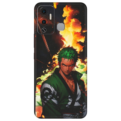 INFINIX Phone Skins (All Models) - Roronoa Zoro - Matte Finish (M-102) Infinix Hot 12 Play