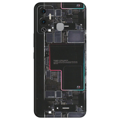 INFINIX Phone Skins (All Models) - Motherboard Circuit Layout - Matte Finish (M-117) Infinix Hot 12 Play