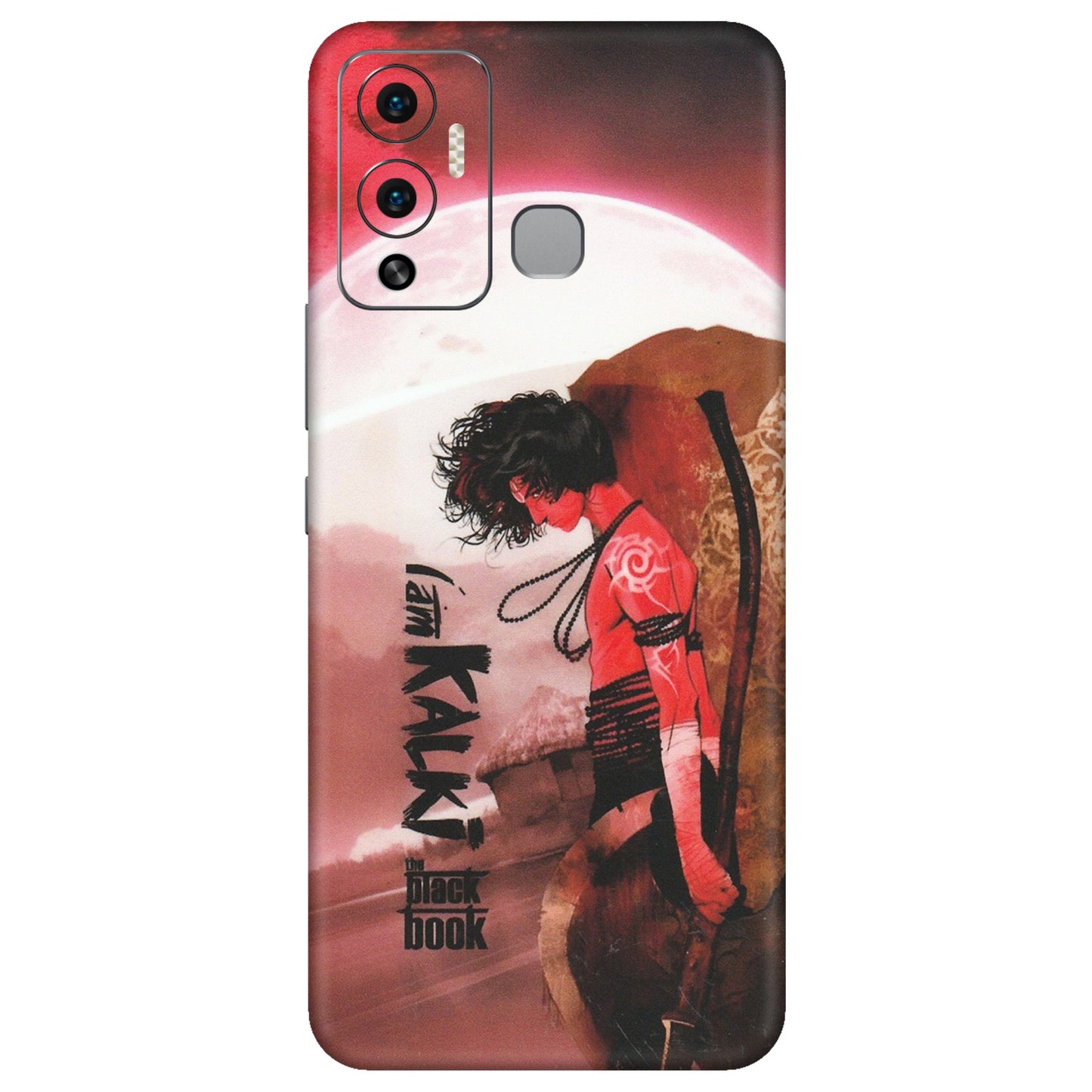 INFINIX Phone Skins (All Models) - The Black Book Kalia Anime - Matte Finish (M-129) Infinix Hot 12 Play