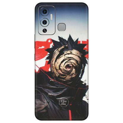 INFINIX Phone Skins (All Models) - Obito Uchiha Cool Anime - Matte Finish (M-134) Infinix Hot 12 Play