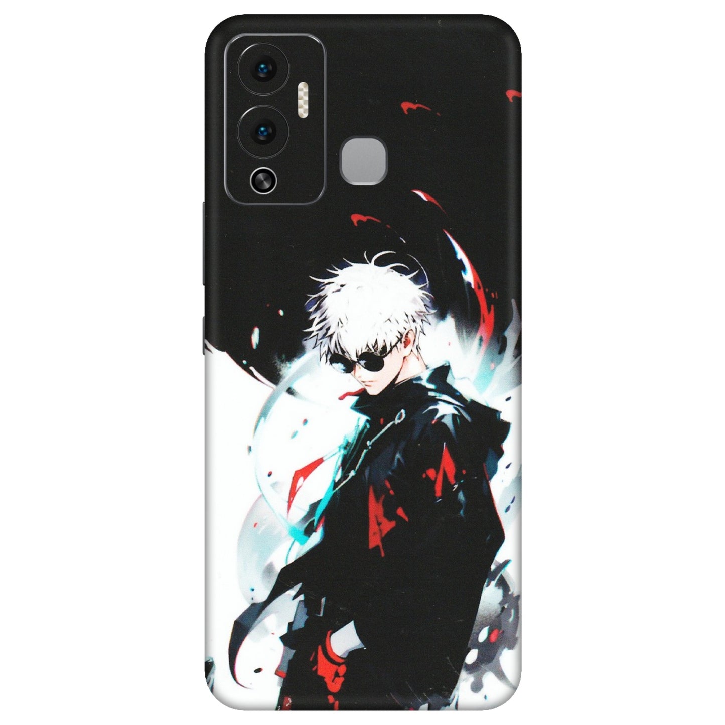 INFINIX Phone Skins (All Models) - Gojo Powerful Charater Kaisen Anime - Matte Finish (M-144) Infinix Hot 12 Play