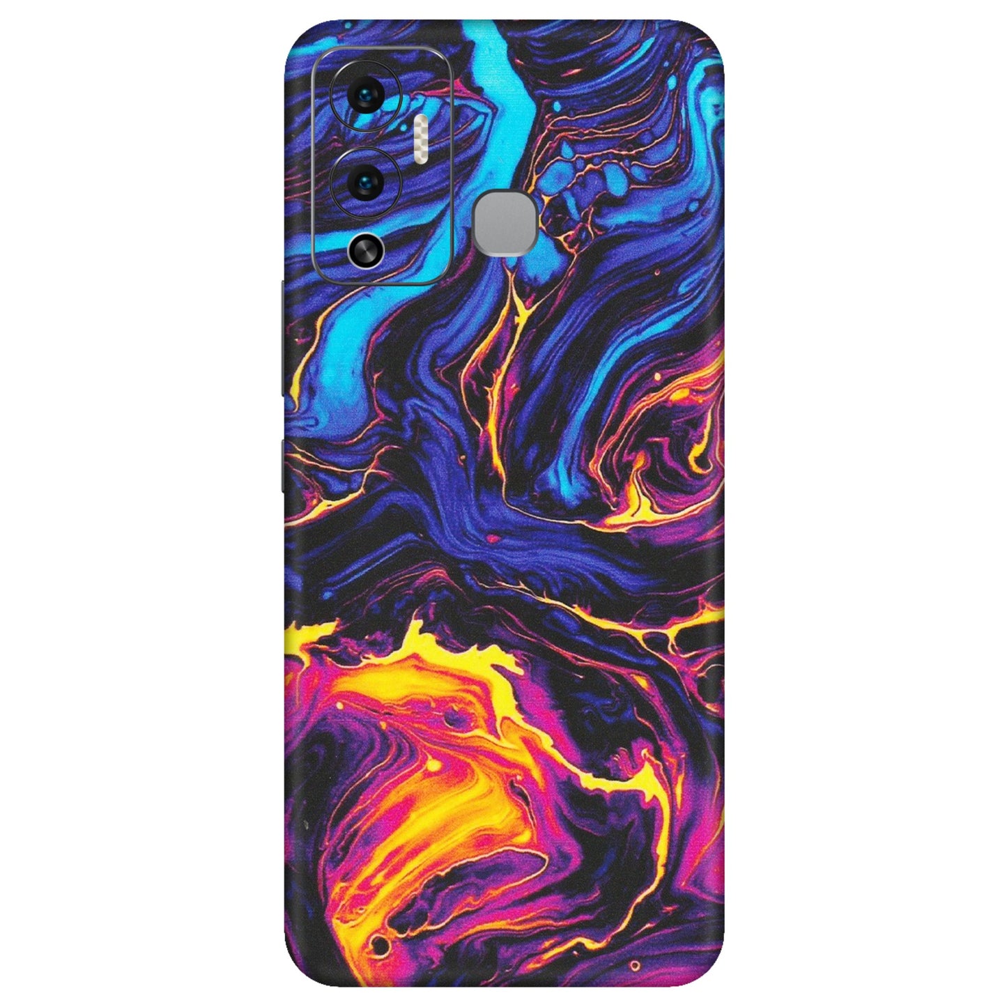 INFINIX Phone Skins (All Models) - Abstract Paint Classy - Matte Finish (M-15) Infinix Hot 12 Play