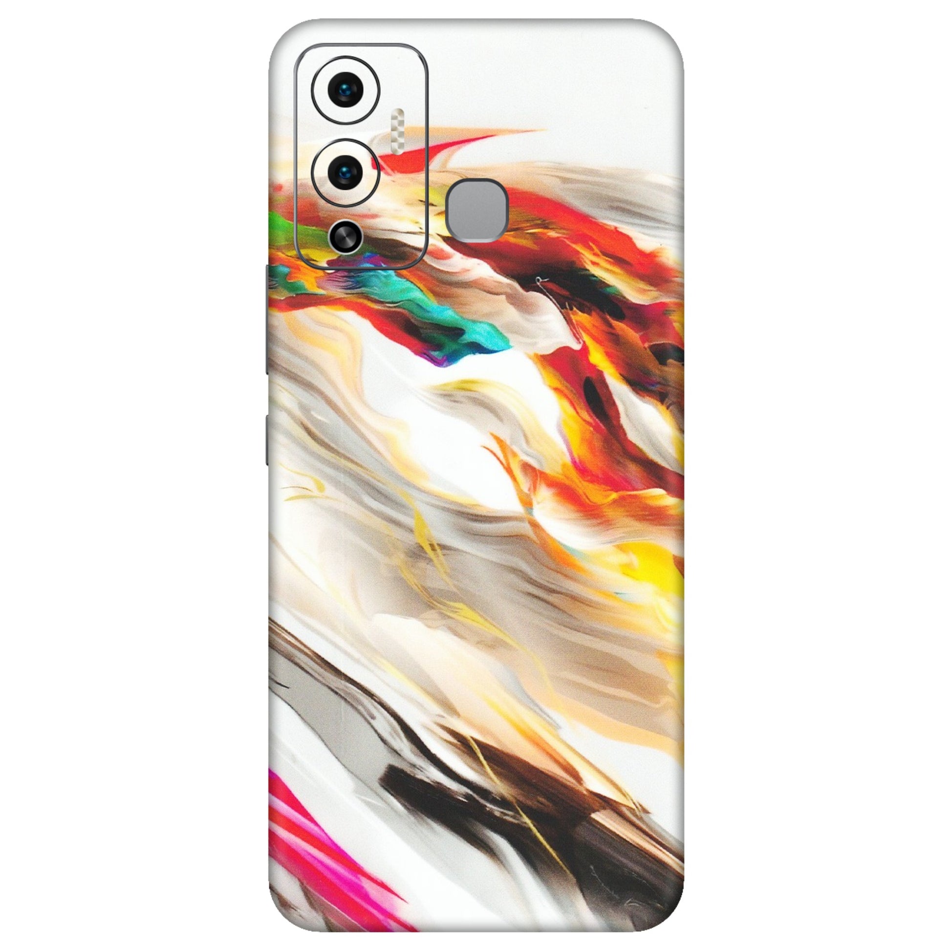 INFINIX Phone Skins (All Models) - Acrylic Paint - Matte Finish (M-166) Infinix Hot 12 Play