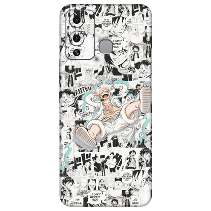 INFINIX Phone Skins (All Models) - One Piece Comic - Matte Finish (M-168) Infinix Hot 12 Play