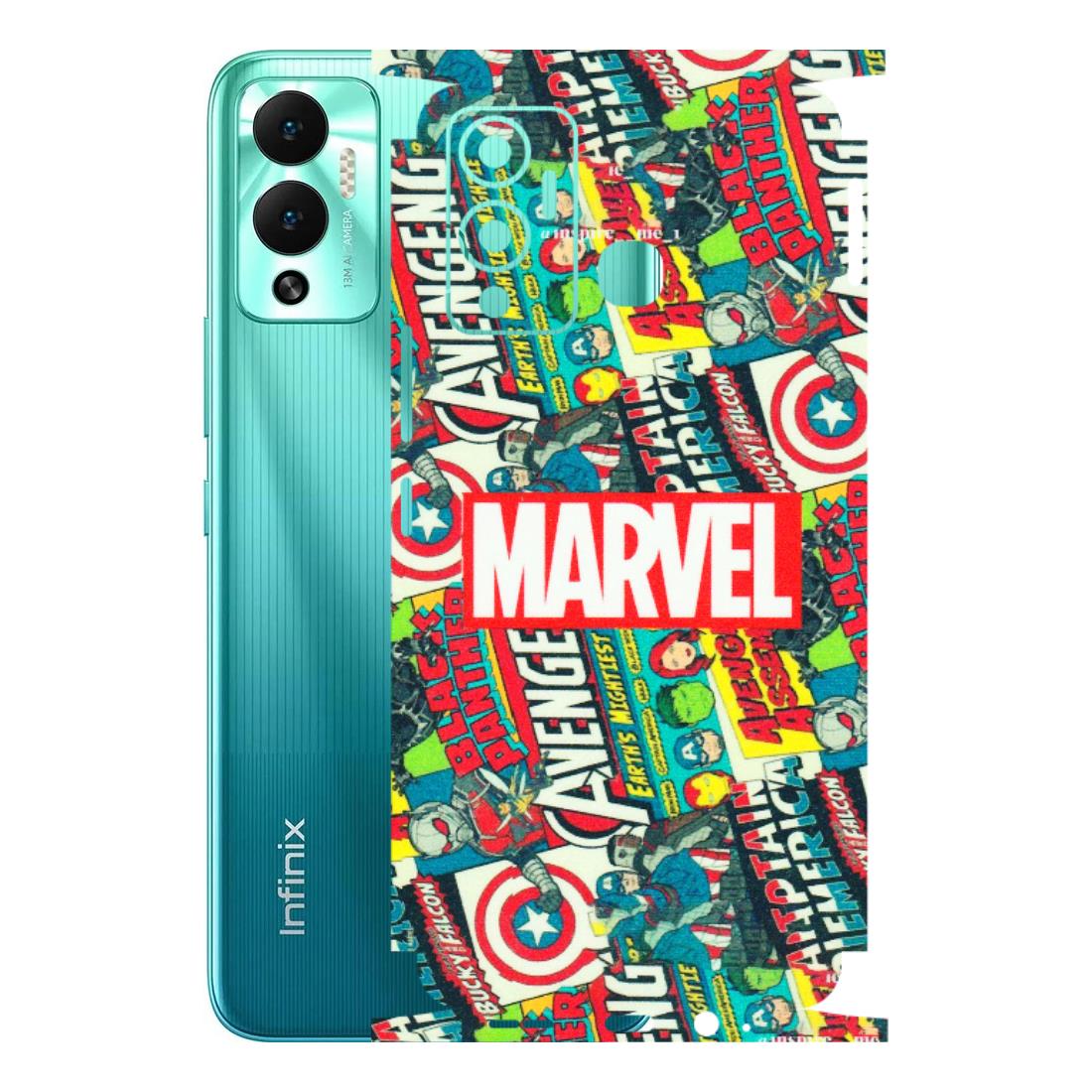 INFINIX Phone Skins (All Models) - Marvel Comic Lover - Matte Finish (M-30) Infinix Hot 12 Play