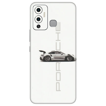 INFINIX Phone Skins (All Models) - Porche Car Lover - Matte Finish (M-31) Infinix Hot 12 Play