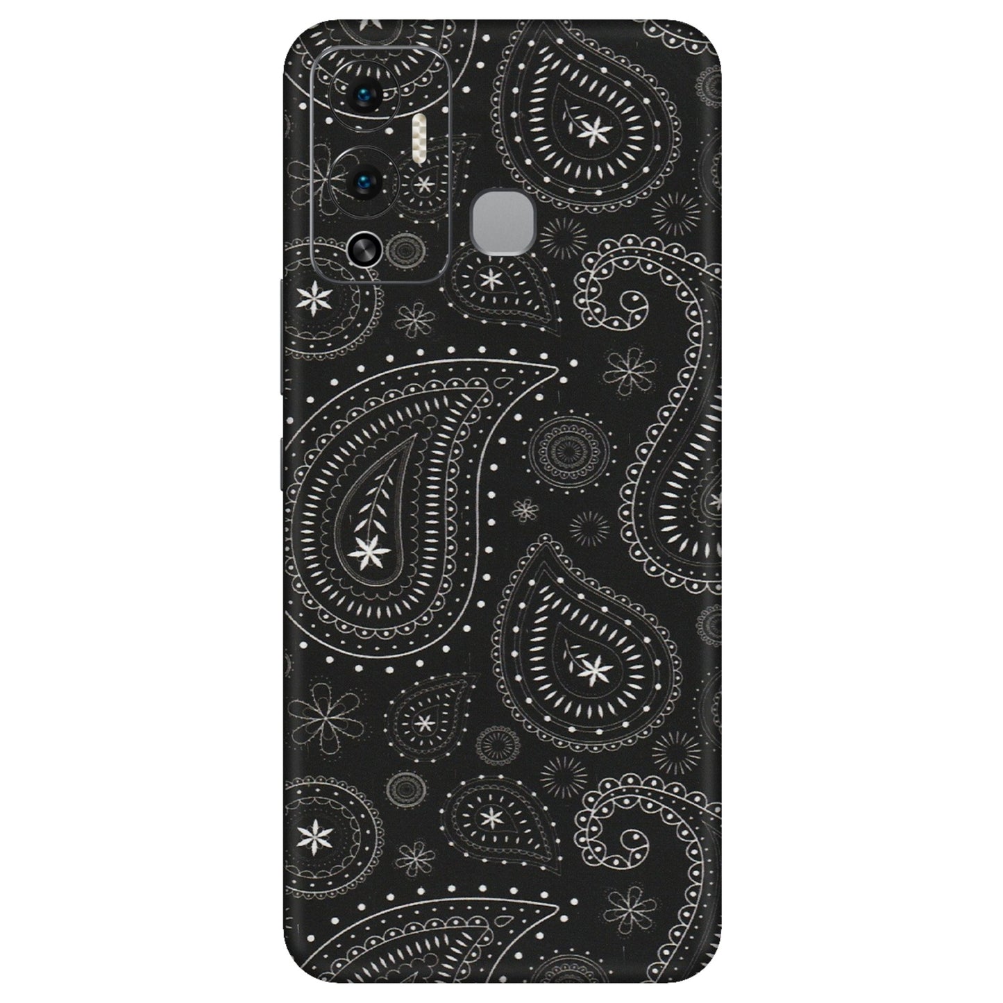 INFINIX Phone Skins (All Models) - Black Sober Kerry - Matte Finish (M-37) Infinix Hot 12 Play