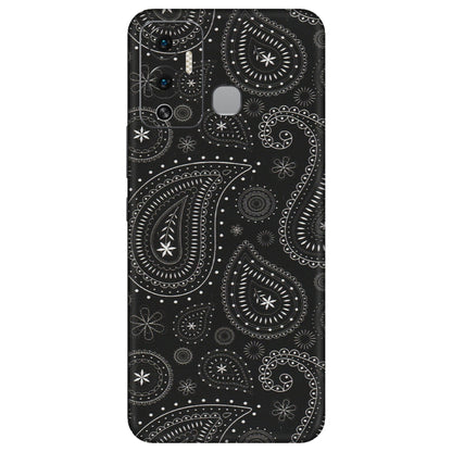 INFINIX Phone Skins (All Models) - Black Sober Kerry - Matte Finish (M-37) Infinix Hot 12 Play