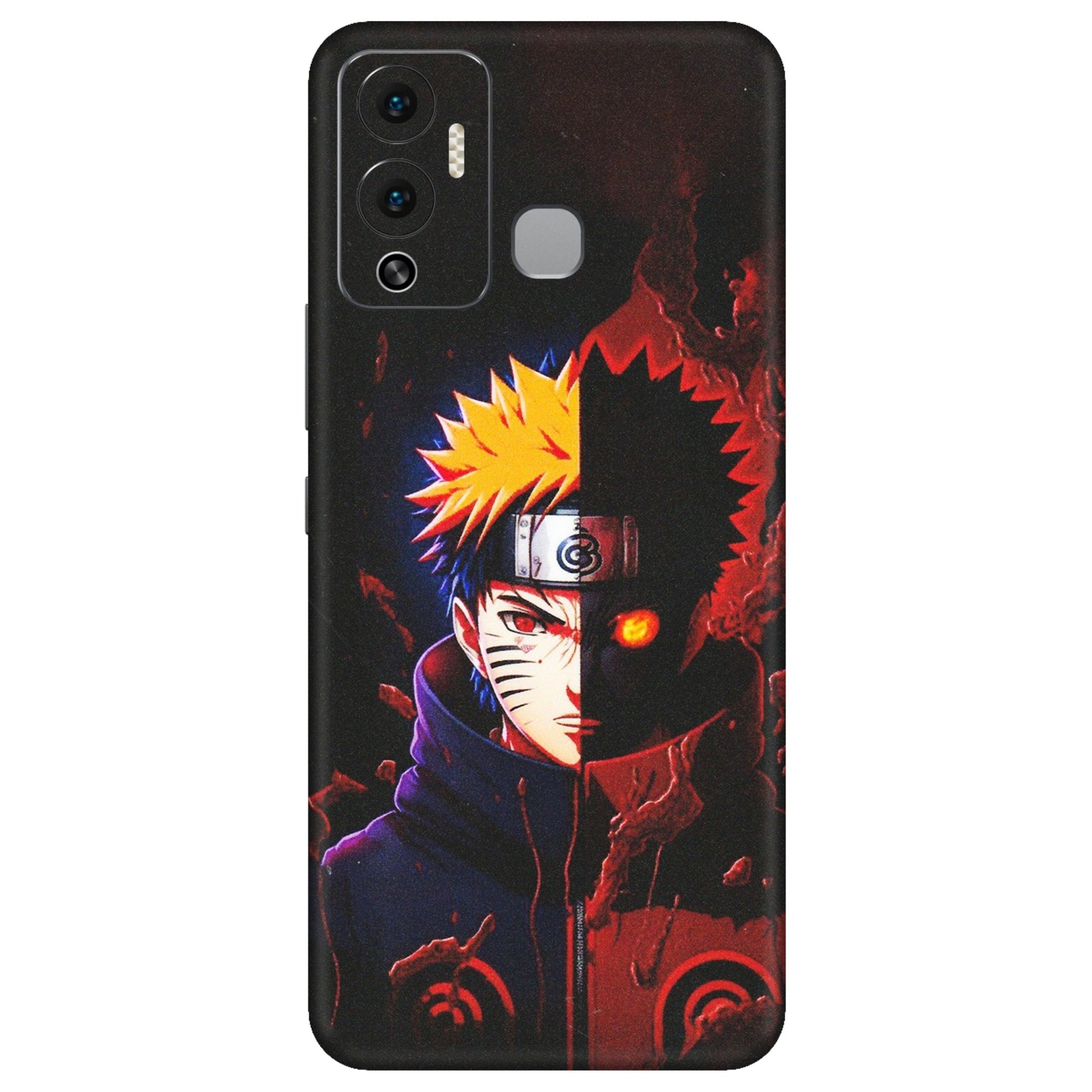 INFINIX Phone Skins (All Models) - Naruto X Evil - Matte Finish (M-70) Infinix Hot 12 Play