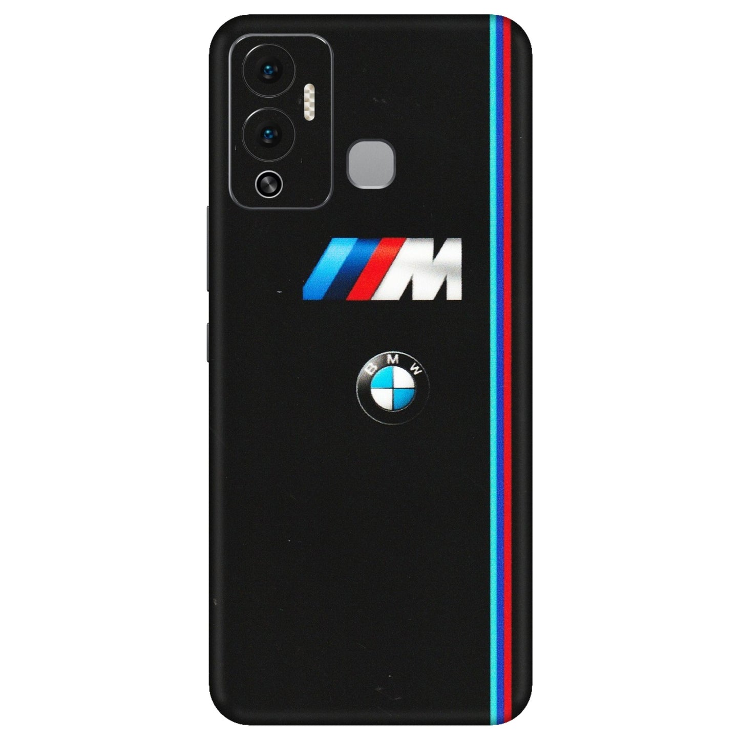 INFINIX Phone Skins (All Models) - Styling With Black BMW - Matte Finish (M-74) Infinix Hot 12 Play