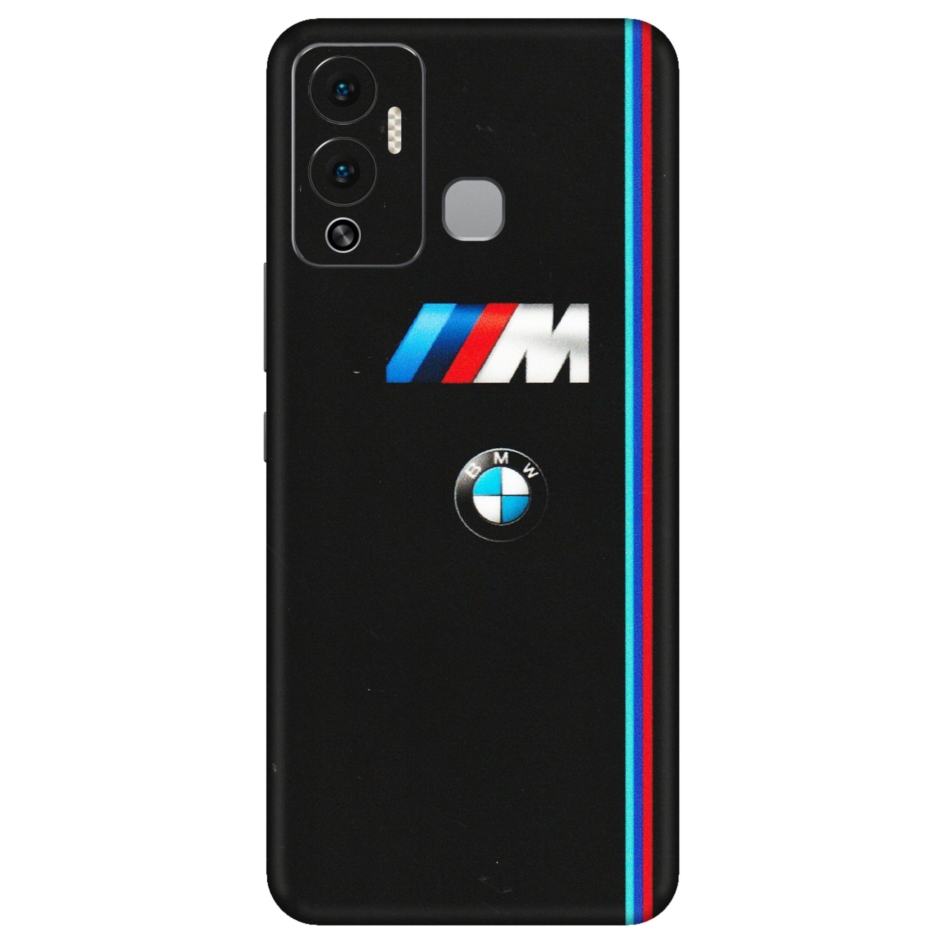 INFINIX Phone Skins (All Models) - Styling With Black BMW - Matte Finish (M-74) Infinix Hot 12 Play
