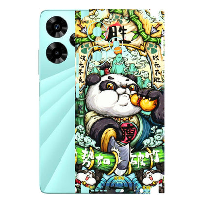 INFINIX Phone Skins (All Models) - Royal Rich Panda - 3D Embossed Finish (L-170) Infinix Hot 30