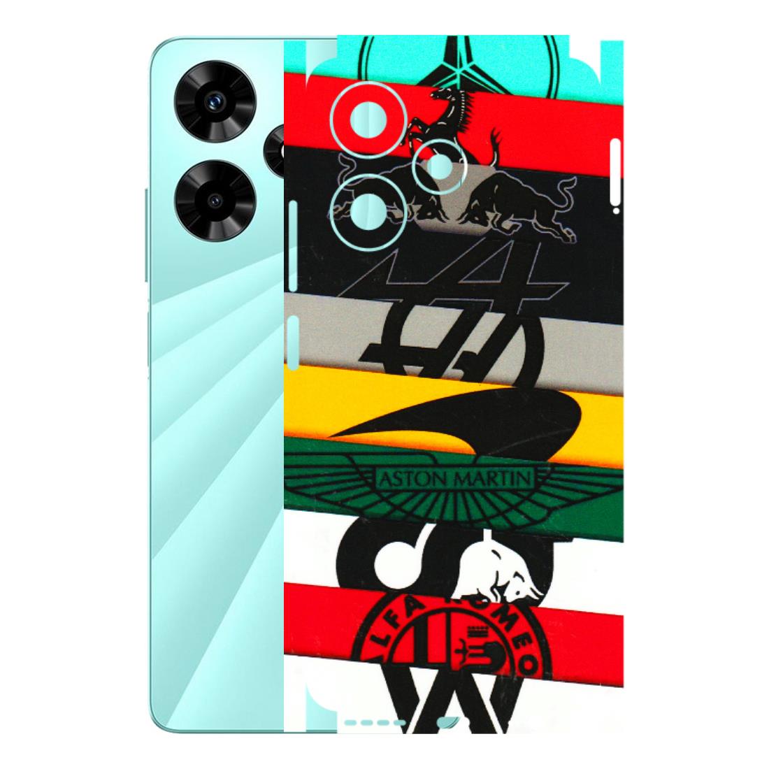 INFINIX Phone Skins (All Models) - Multi Designer Brands - 3D Embossed Finish (L-187) Infinix Hot 30