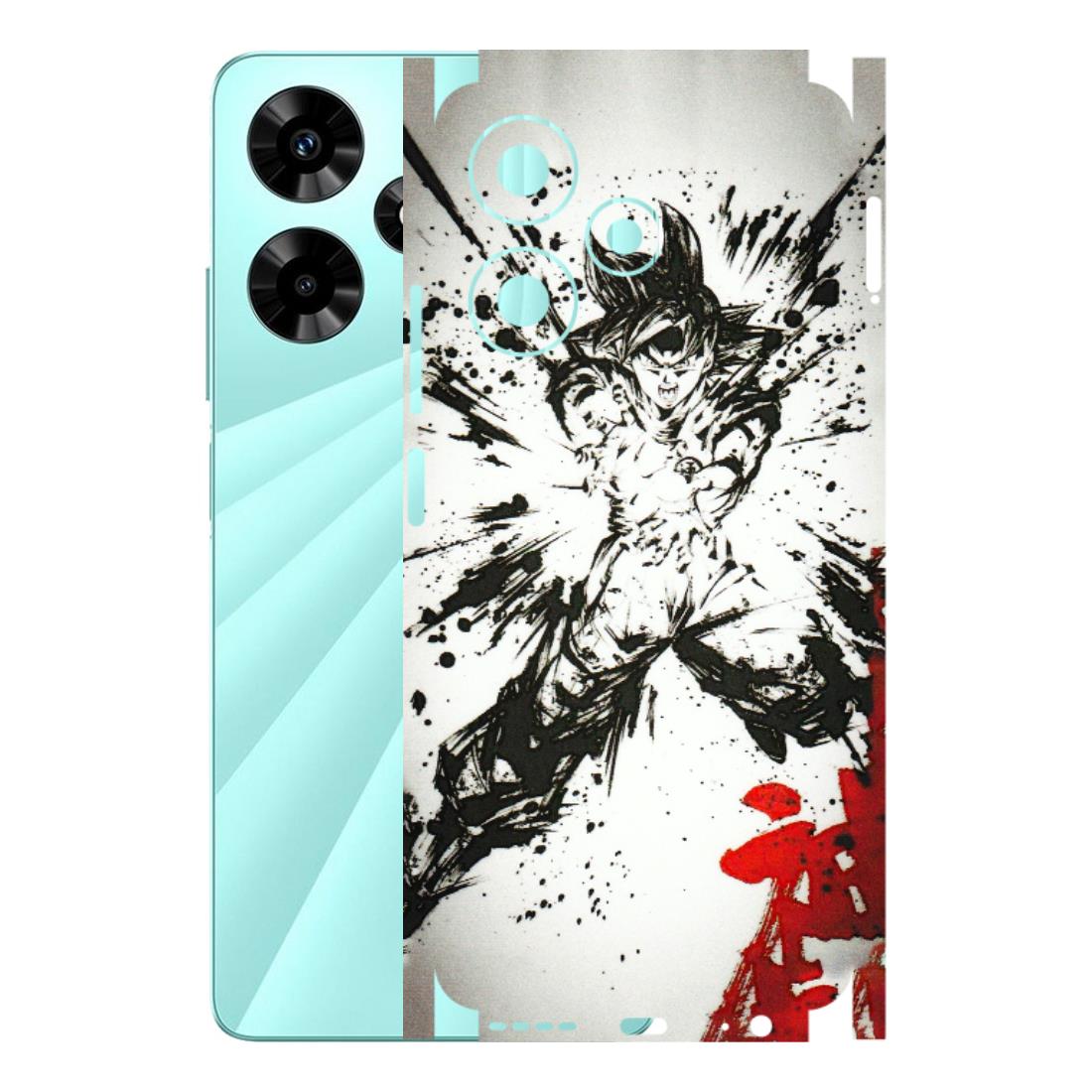 INFINIX Phone Skins (All Models) - DBZ - 3D Embossed Finish (L-206) Infinix Hot 30