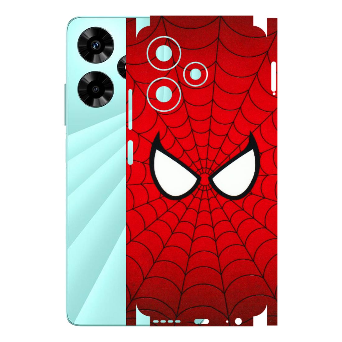 INFINIX Phone Skins (All Models) - Spidey Eyes - 3D Embossed Finish (L-257) Infinix Hot 30