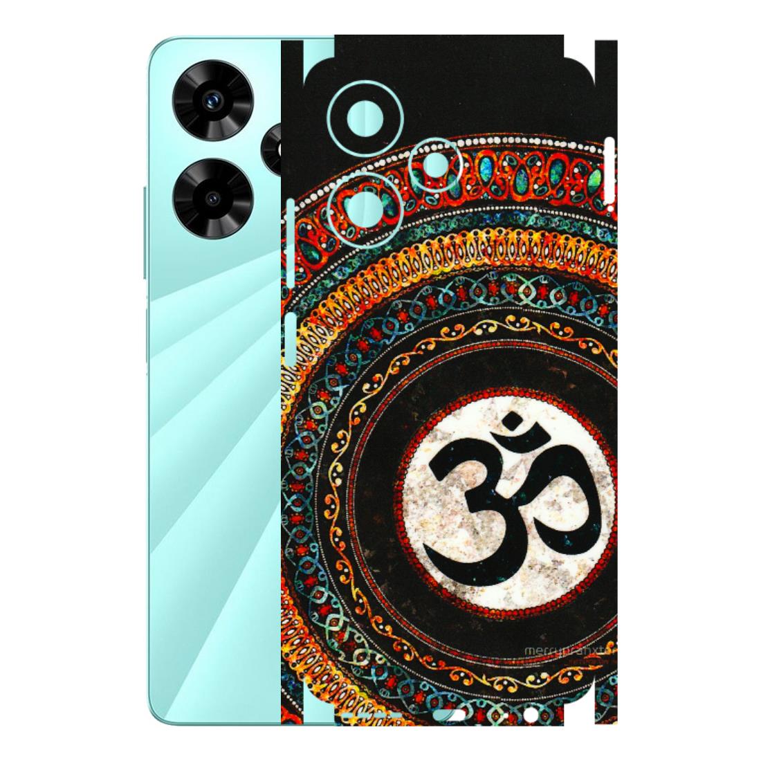 INFINIX Phone Skins (All Models) - Aum Chant Abstract - 3D Embossed Finish (L-42) Infinix Hot 30