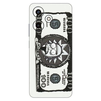 INFINIX Phone Skins (All Models) - Rick And Morty Hundred Dollar Anime - Matte Finish (M-161) Infinix Hot 30
