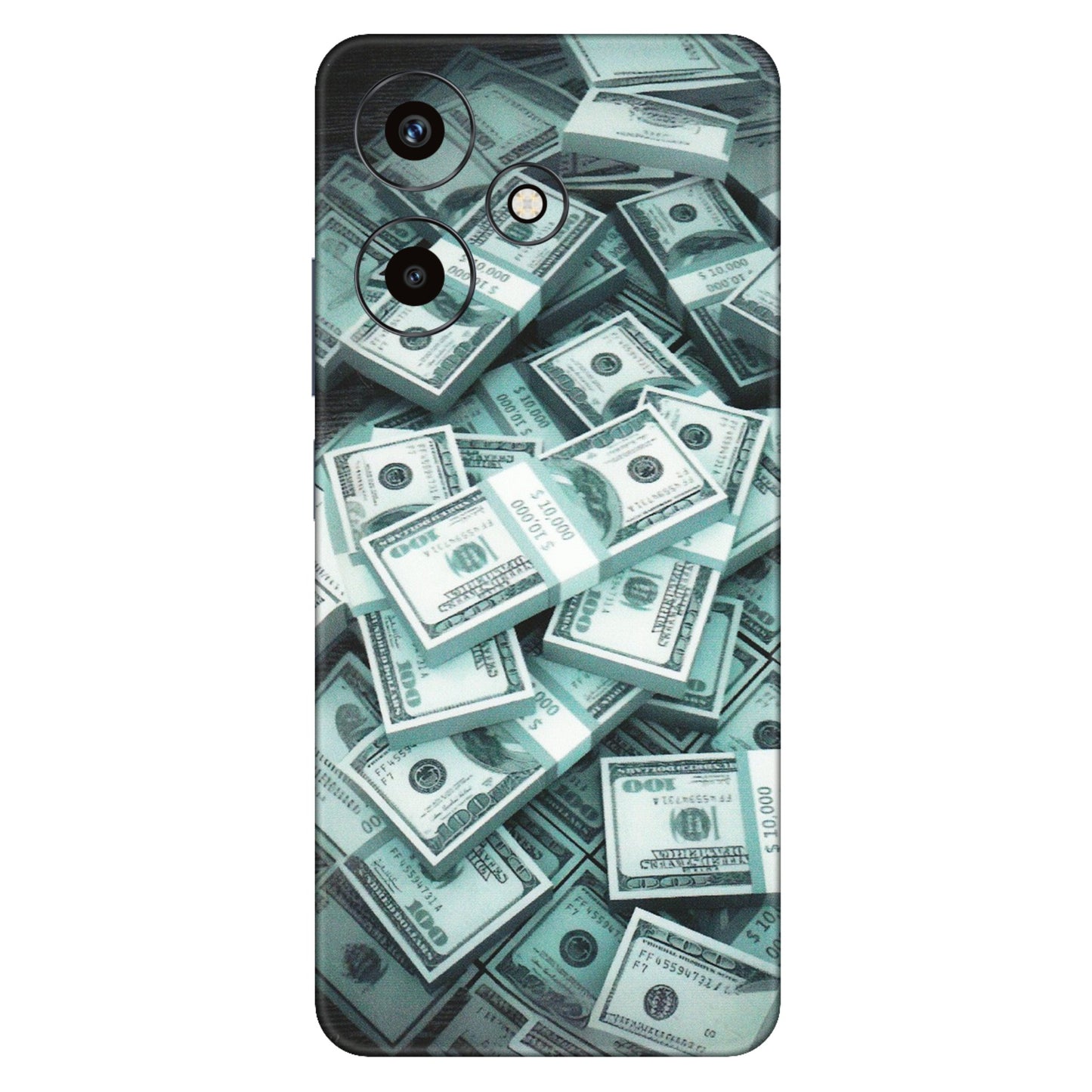 INFINIX Phone Skins (All Models) - Hundred Dollar Bill - Matte Finish (M-162) Infinix Hot 30