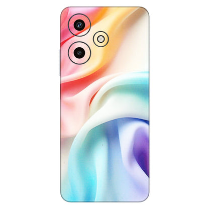 INFINIX Phone Skins (All Models) - Colourful Silk Cloth - Matte Finish (M-165) Infinix Hot 30