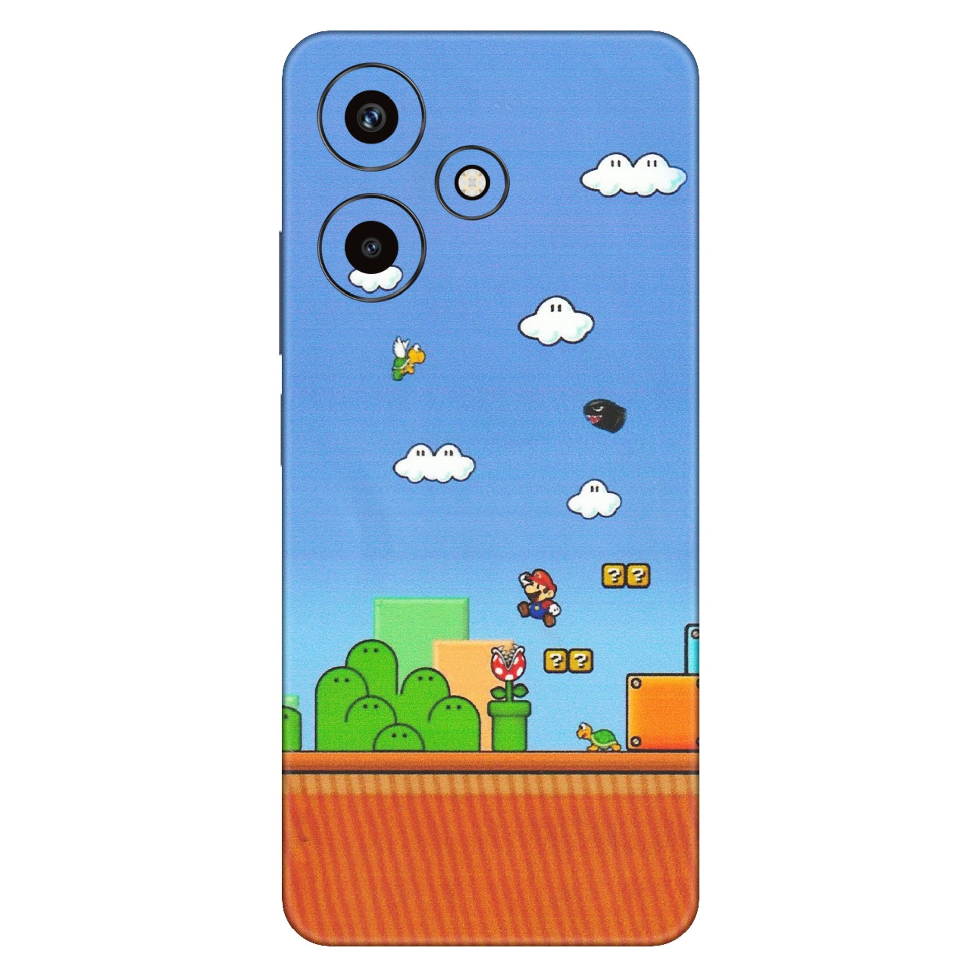 INFINIX Phone Skins (All Models) - Mario Game Scene - Matte Finish (M-24) Infinix Hot 30