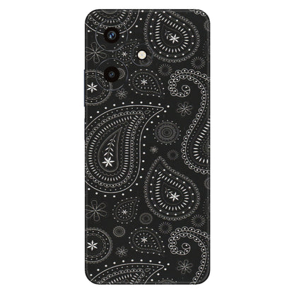 INFINIX Phone Skins (All Models) - Black Sober Kerry - Matte Finish (M-37) Infinix Hot 30