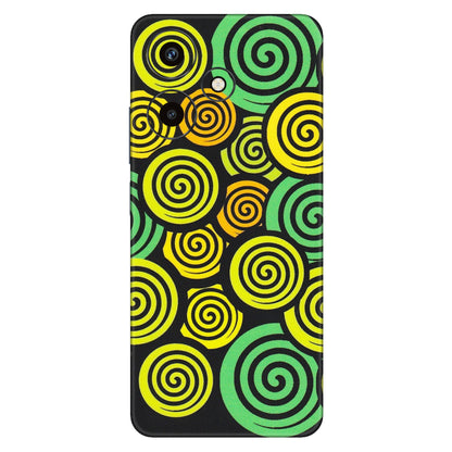 INFINIX Phone Skins (All Models) - Crazy Spiral - Matte Finish (M-91) Infinix Hot 30