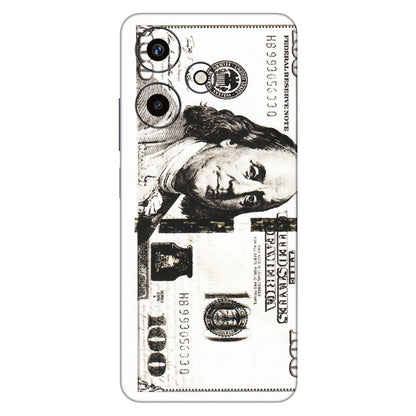 INFINIX Phone Skins (All Models) - 100 Dollar Currency - Transparent Finish (T-01) Infinix Hot 30