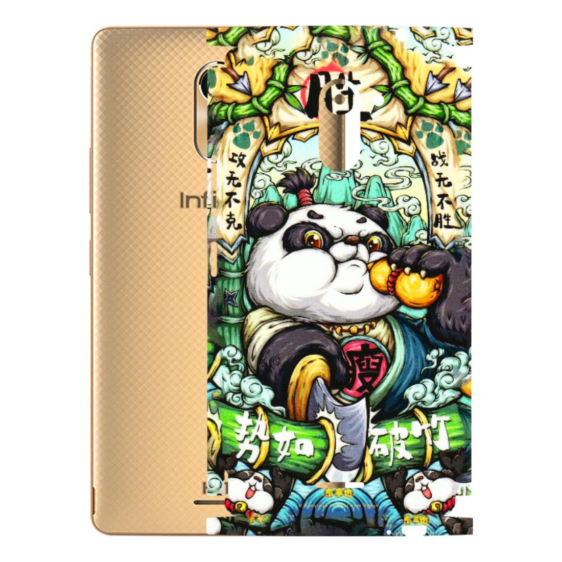 INFINIX Phone Skins (All Models) - Royal Rich Panda - 3D Embossed Finish (L-170) Infinix Hot 4