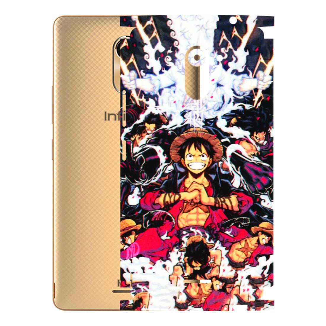 INFINIX Phone Skins (All Models) - Luffy Anime Character - 3D Embossed Finish (L-203) Infinix Hot 4
