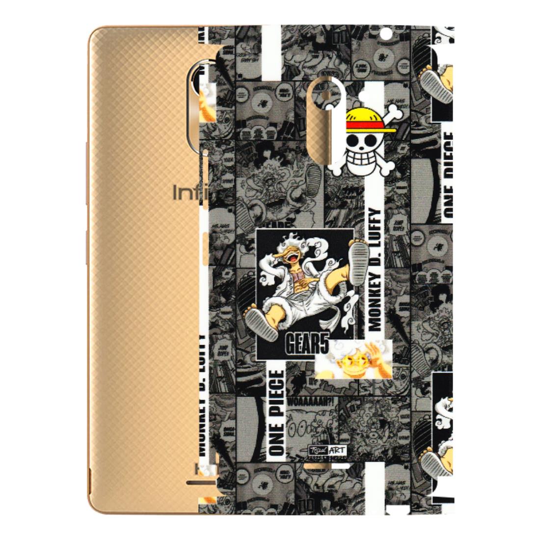 INFINIX Phone Skins (All Models) - Cuffy Anime MonkeyCamic - 3D Embossed Finish (L-242) Infinix Hot 4