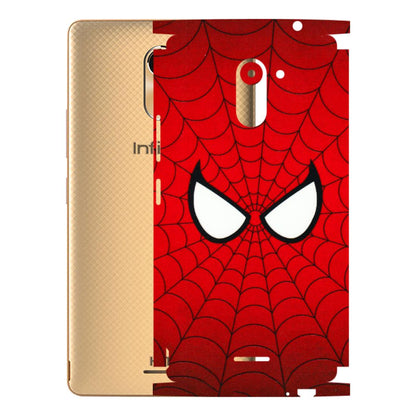 INFINIX Phone Skins (All Models) - Spidey Eyes - 3D Embossed Finish (L-257) Infinix Hot 4
