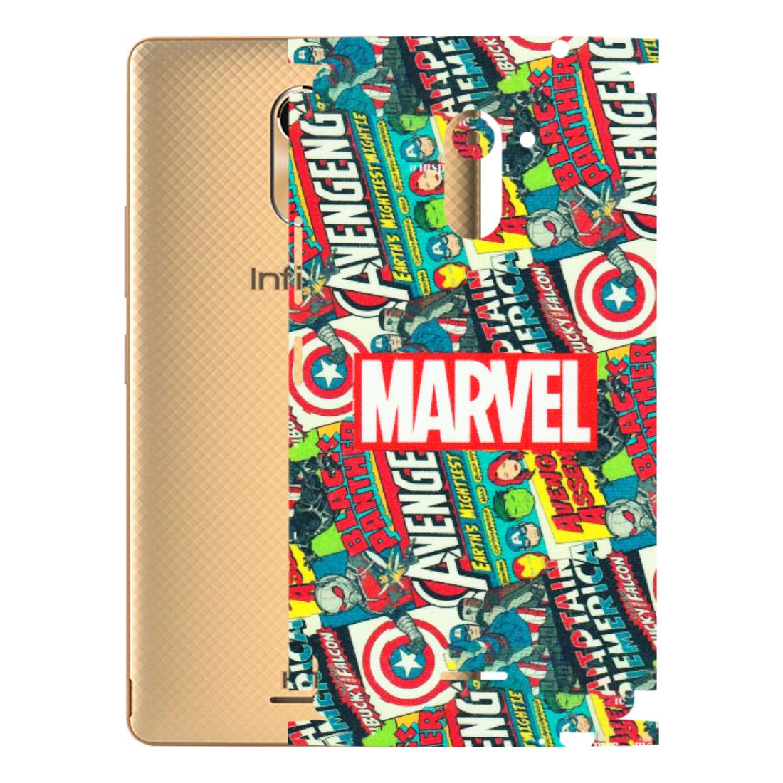 INFINIX Phone Skins (All Models) - Marvel Comic Lover - Matte Finish (M-30) Infinix Hot 4