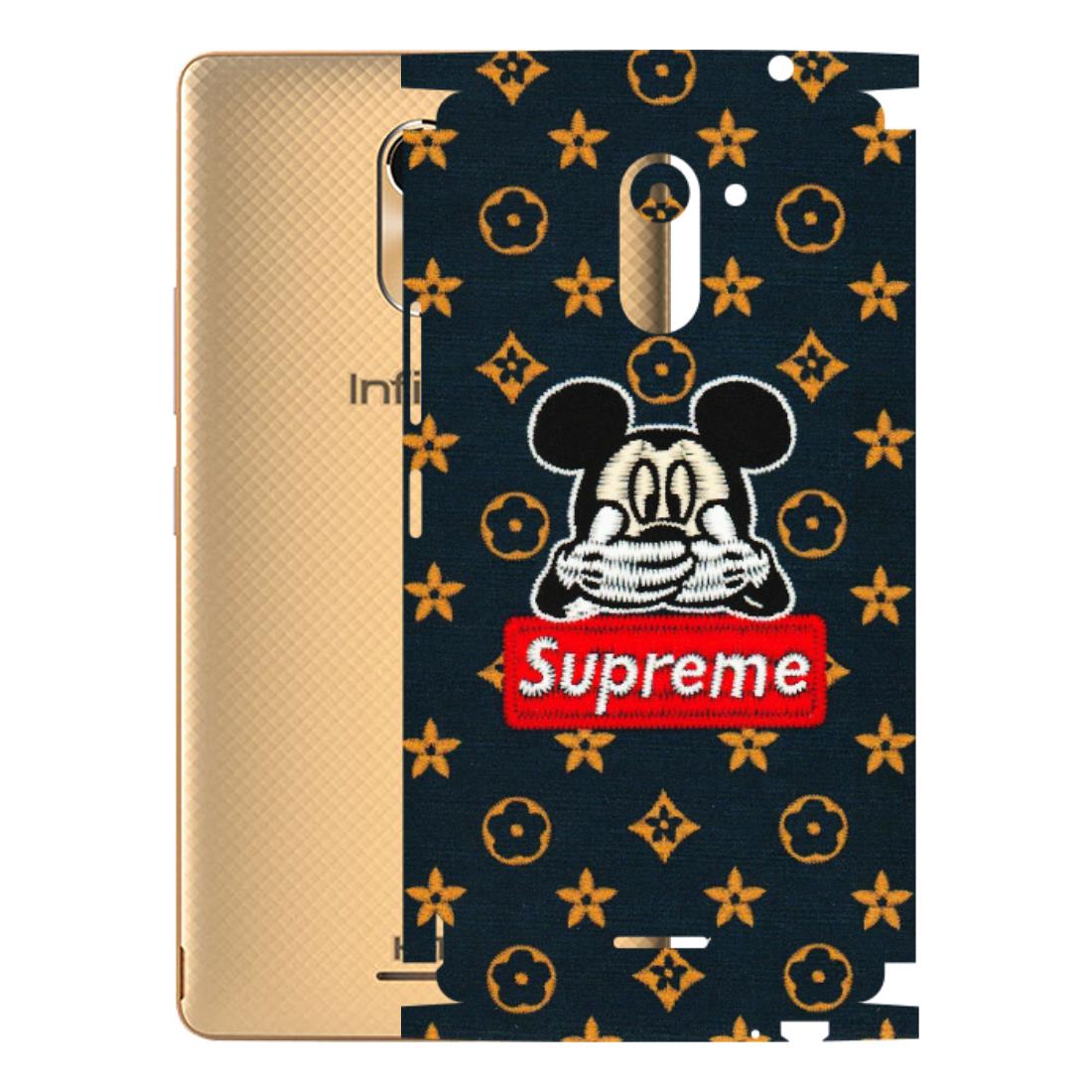 INFINIX Phone Skins (All Models) - Mickey Supreme - Matte Finish (M-83) Infinix Hot 4