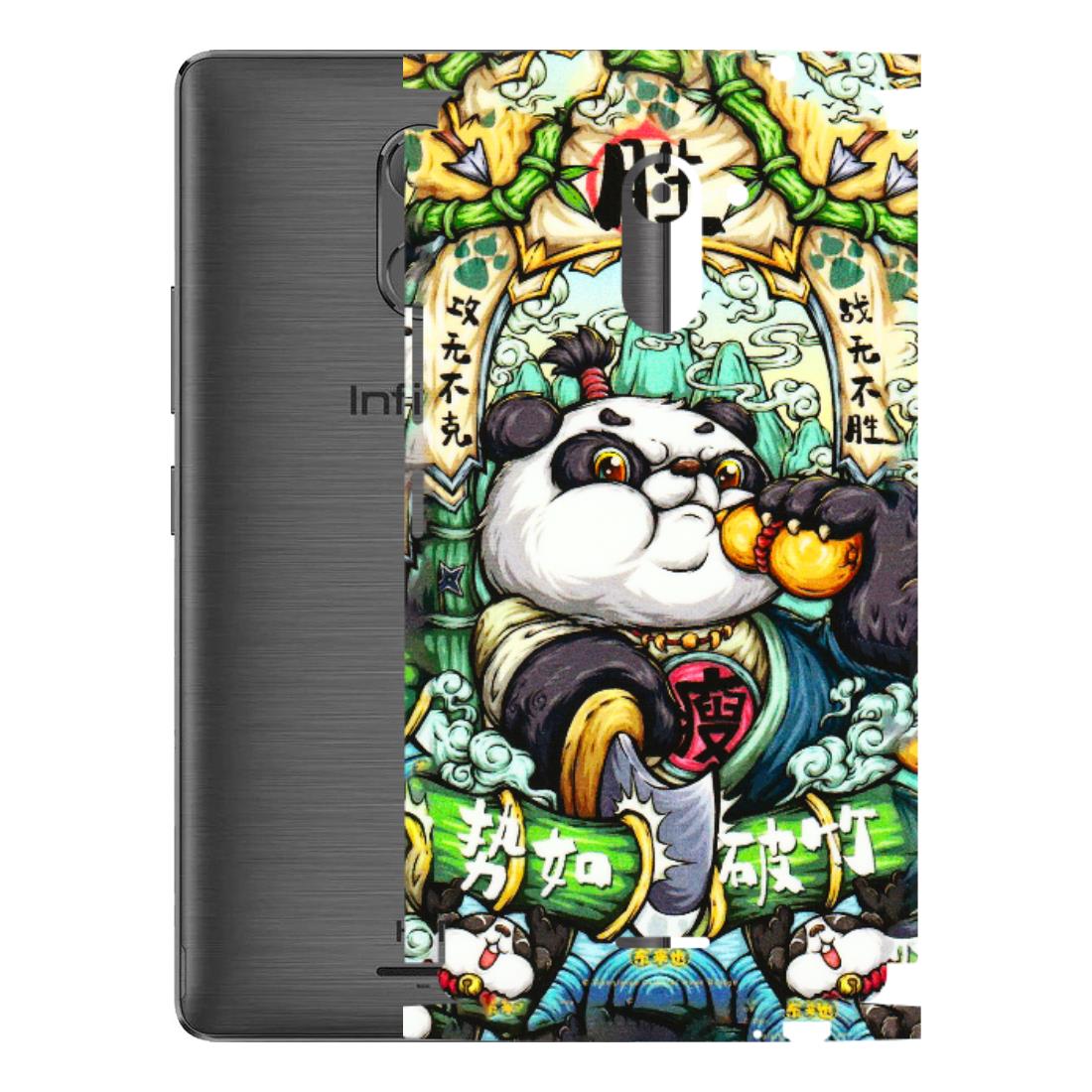 INFINIX Phone Skins (All Models) - Royal Rich Panda - 3D Embossed Finish (L-170) Infinix Hot 4 PRO