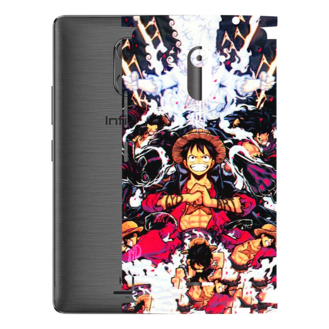 INFINIX Phone Skins (All Models) - Luffy Anime Character - 3D Embossed Finish (L-203) Infinix Hot 4 PRO