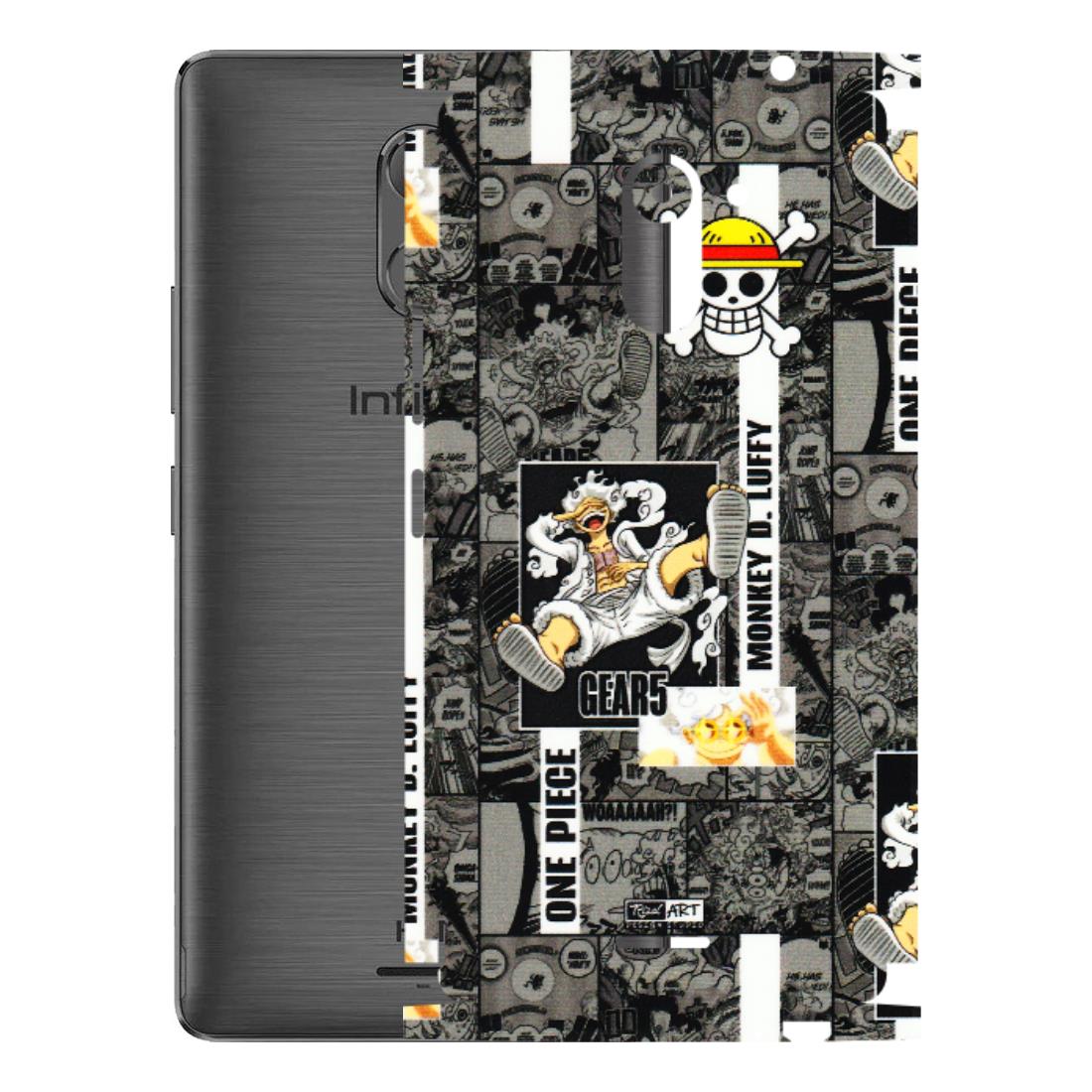 INFINIX Phone Skins (All Models) - Cuffy Anime MonkeyCamic - 3D Embossed Finish (L-242) Infinix Hot 4 PRO