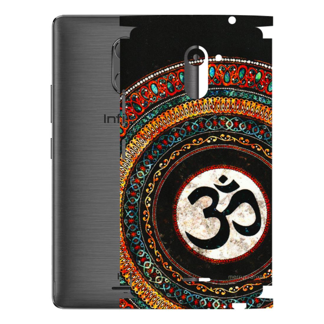 INFINIX Phone Skins (All Models) - Aum Chant Abstract - 3D Embossed Finish (L-42) Infinix Hot 4 PRO