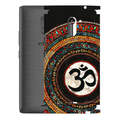 INFINIX Phone Skins (All Models) - Aum Chant Abstract - 3D Embossed Finish (L-42) Infinix Hot 4 PRO