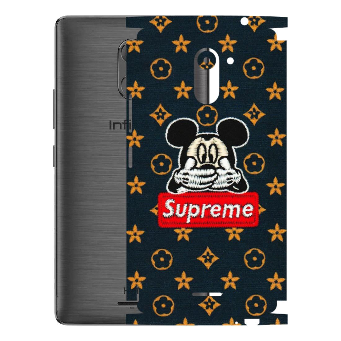INFINIX Phone Skins (All Models) - Mickey Supreme - Matte Finish (M-83) Infinix Hot 4 PRO