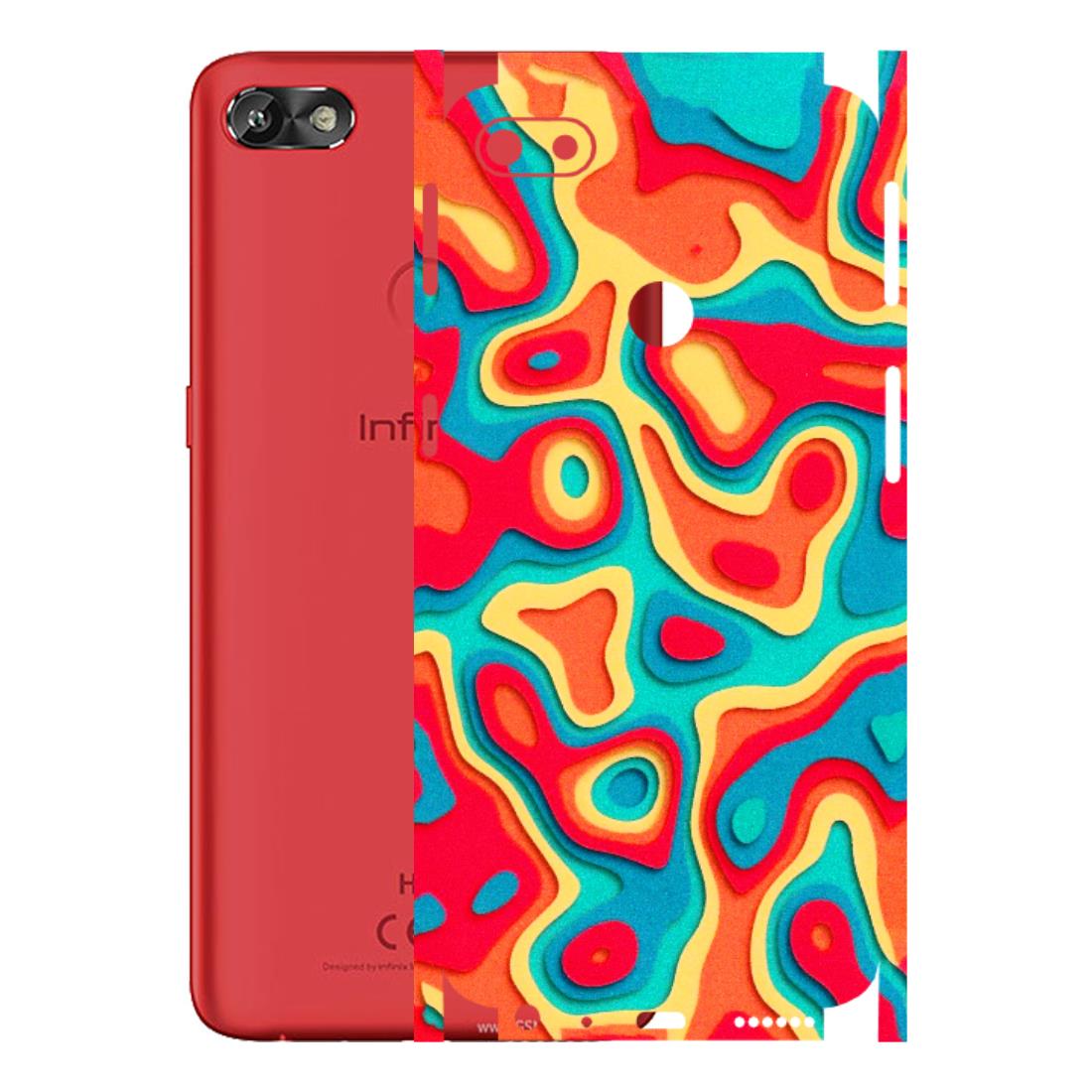 INFINIX Phone Skins (All Models) - Abstract Swirl - 3D Embossed Finish (L-150) Infinix Hot 6