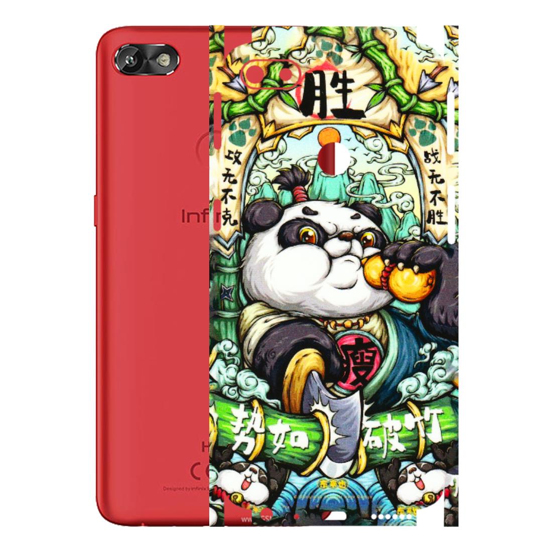 INFINIX Phone Skins (All Models) - Royal Rich Panda - 3D Embossed Finish (L-170) Infinix Hot 6