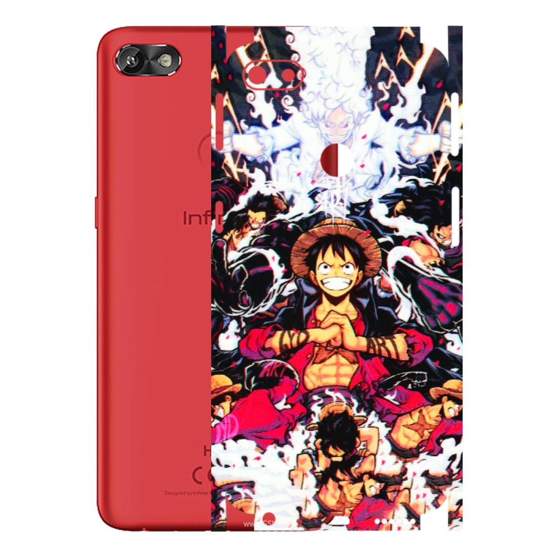 INFINIX Phone Skins (All Models) - Luffy Anime Character - 3D Embossed Finish (L-203) Infinix Hot 6