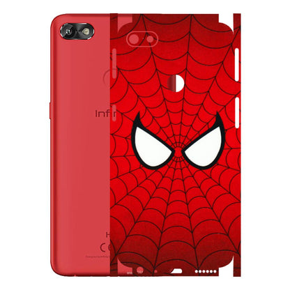 INFINIX Phone Skins (All Models) - Spidey Eyes - 3D Embossed Finish (L-257) Infinix Hot 6