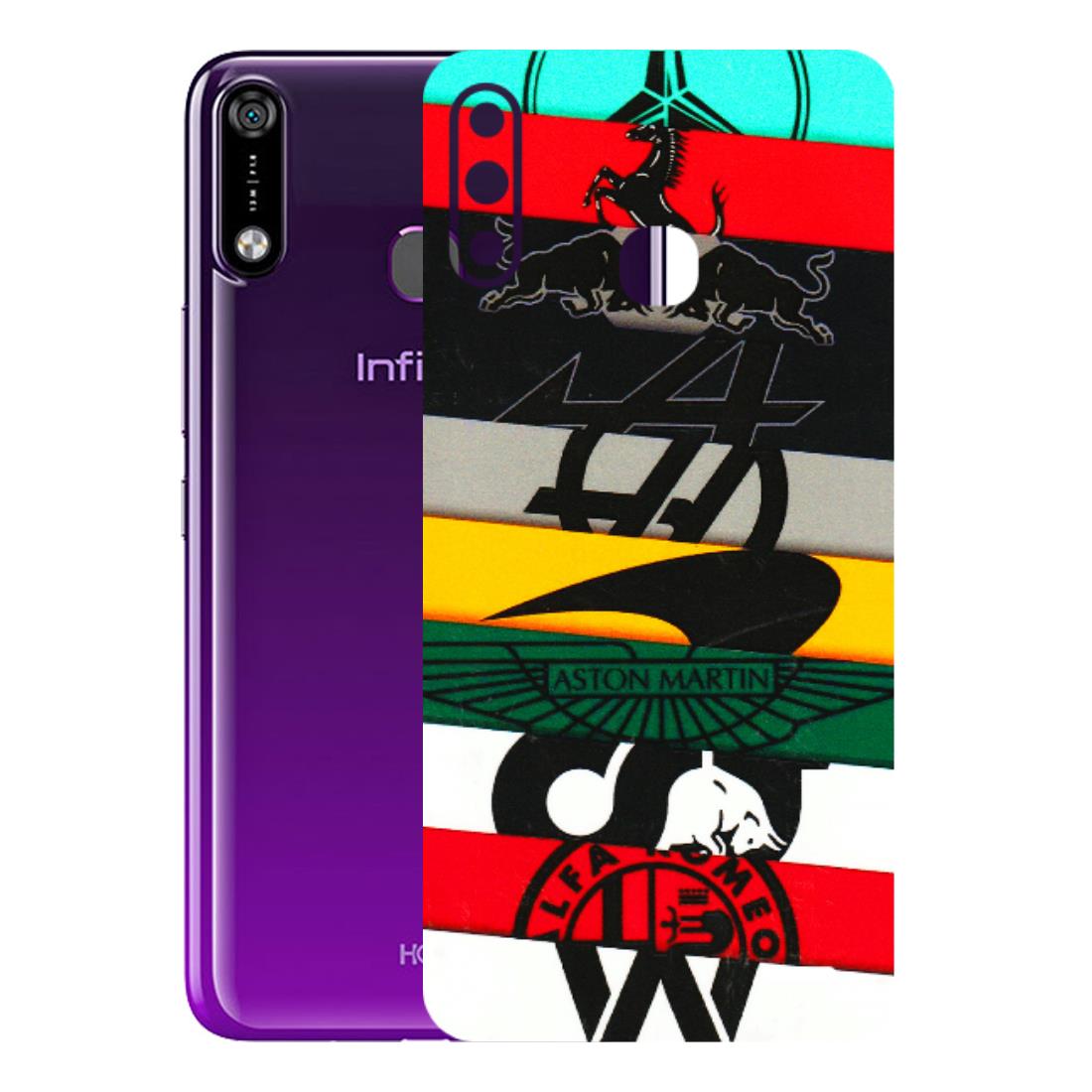 INFINIX Phone Skins (All Models) - Multi Designer Brands - 3D Embossed Finish (L-187) Infinix Hot 7
