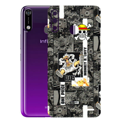 INFINIX Phone Skins (All Models) - Cuffy Anime MonkeyCamic - 3D Embossed Finish (L-242) Infinix Hot 7
